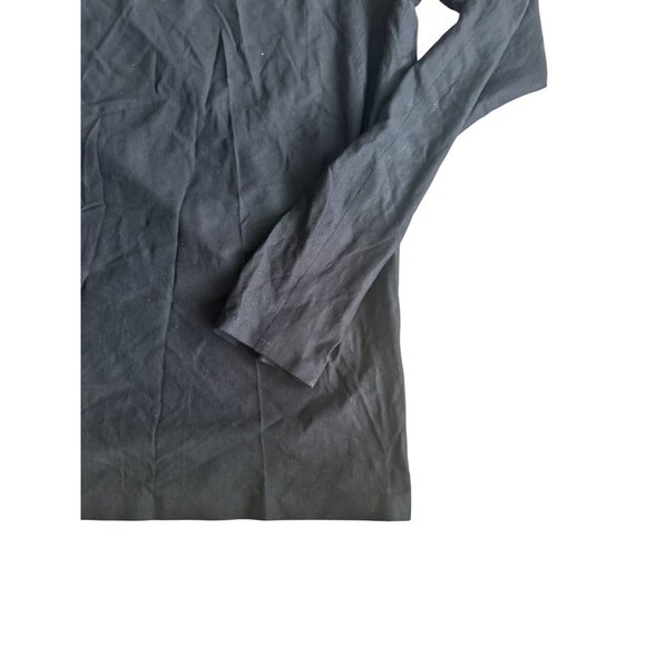 LULULEMON Mens Black Long Sleeve Baselayer Shirt Top Size Medium - Picture 5 of 6